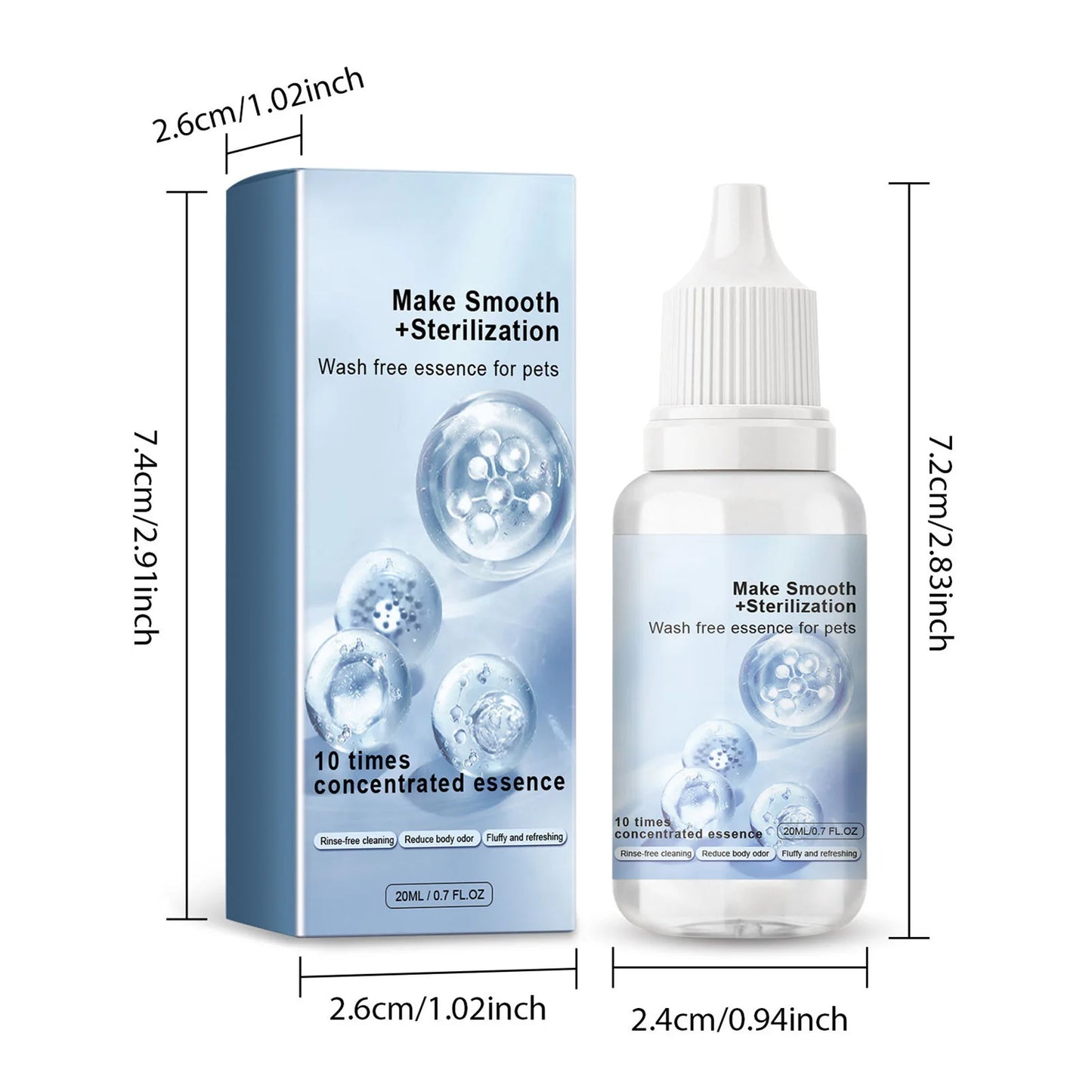 20ml Pet Hair Cleaning