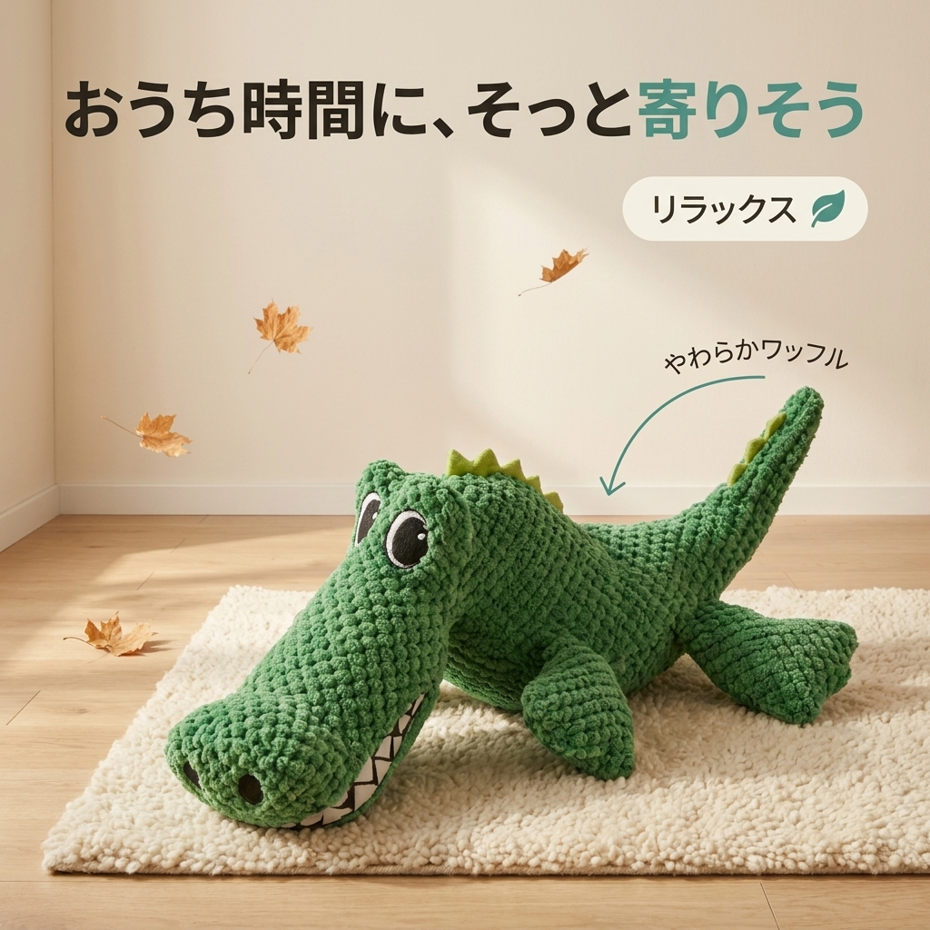 もぐもぐワニ ぬいぐるみトイ