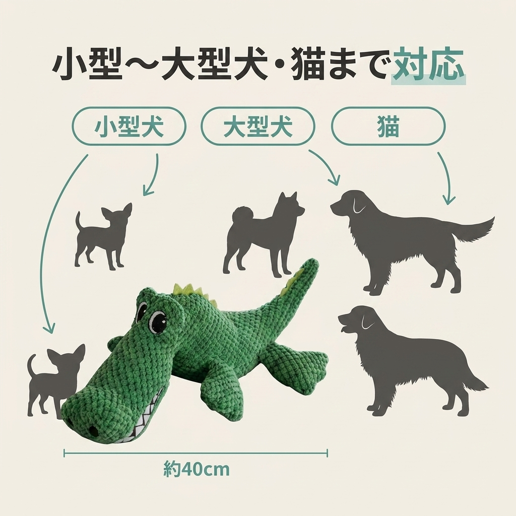 もぐもぐワニ ぬいぐるみトイ