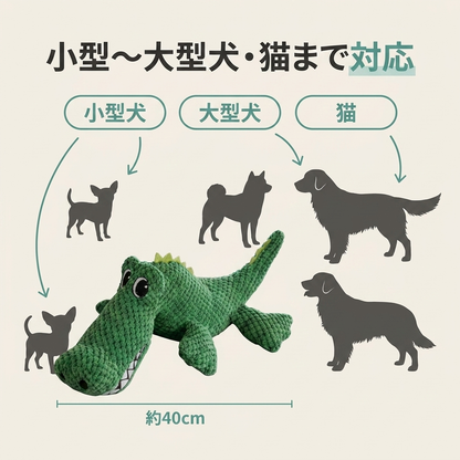 もぐもぐワニ ぬいぐるみトイ