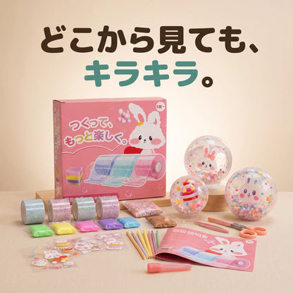 Bubble Squishies 手作り水風船スクイーズキット 全41点セット（5歳〜）